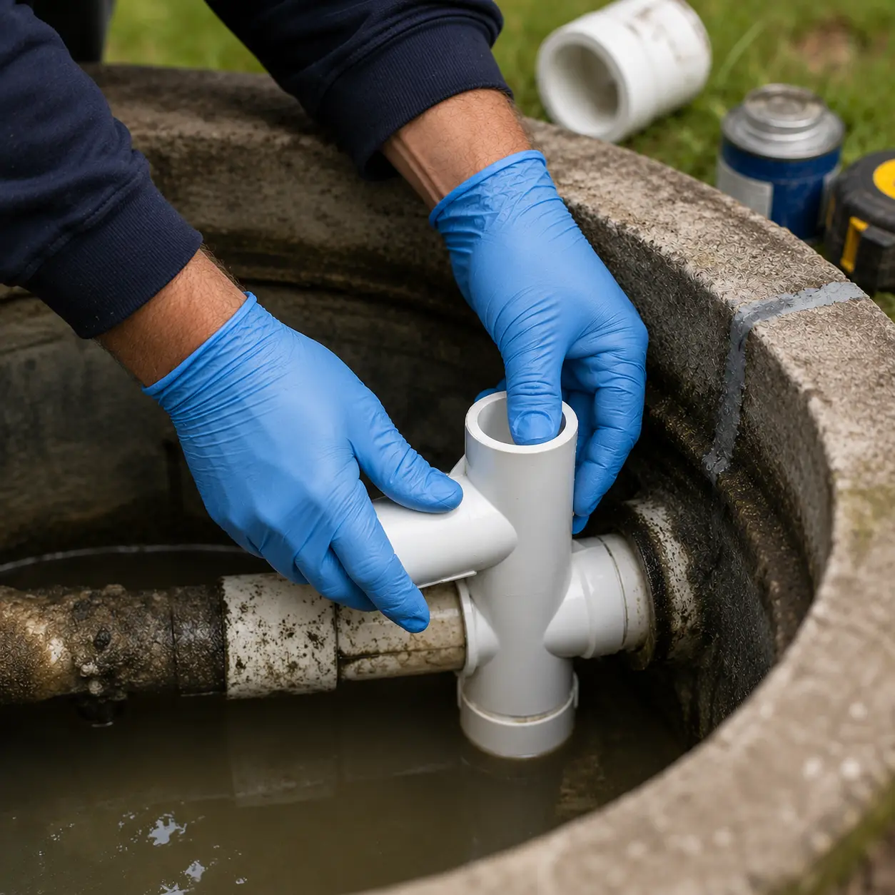 Septic system repair in Port Colborne